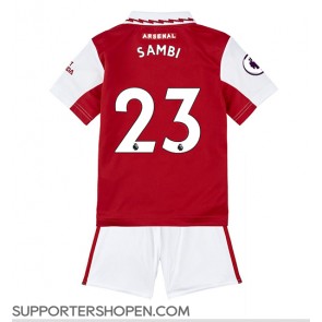 Arsenal Albert Sambi Lokonga #23 Hemmatröja Barn 2022-23 Kortärmad (+ korta byxor)